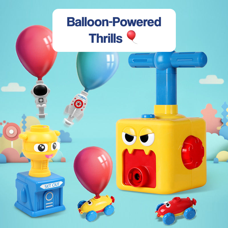 Pumpfun: Balloon-Powered Car Set