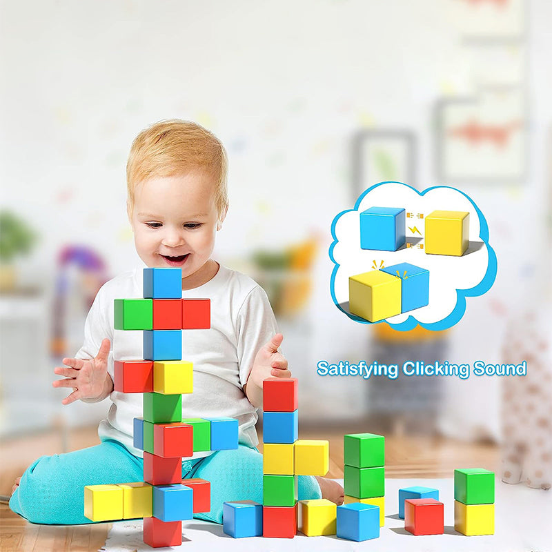 Colorful Magnetic Stem Building Blocks