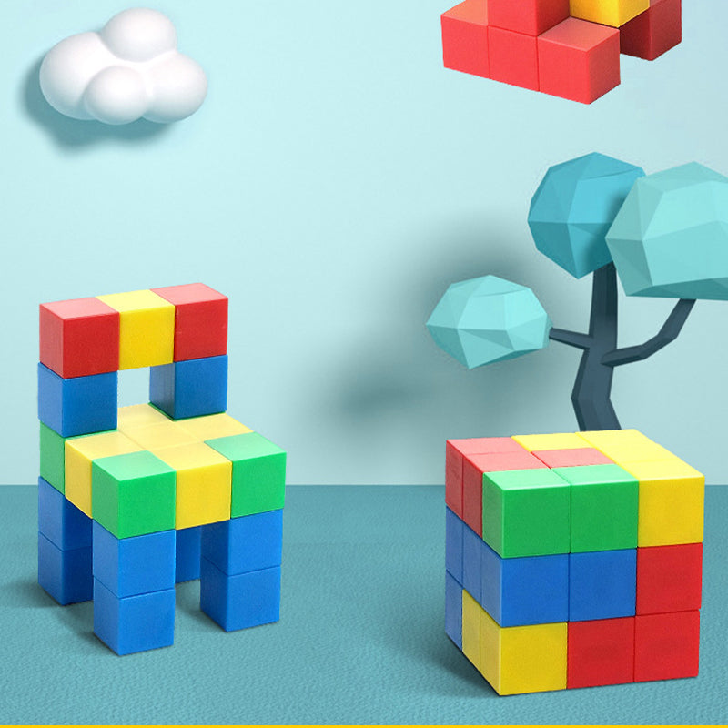 Colorful Magnetic Stem Building Blocks