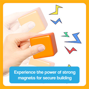 Colorful Magnetic Stem Building Blocks