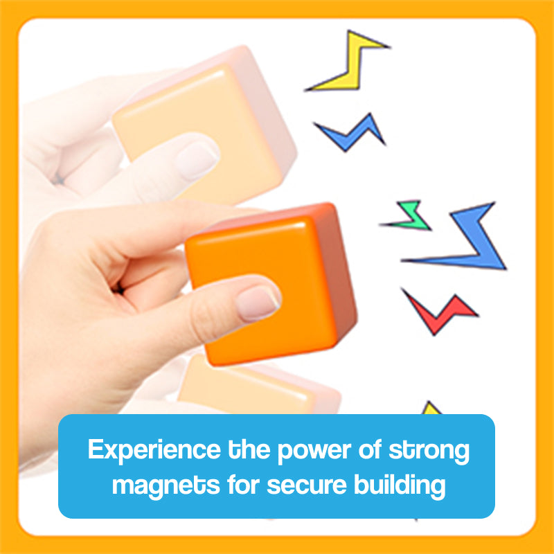 Colorful Magnetic Stem Building Blocks