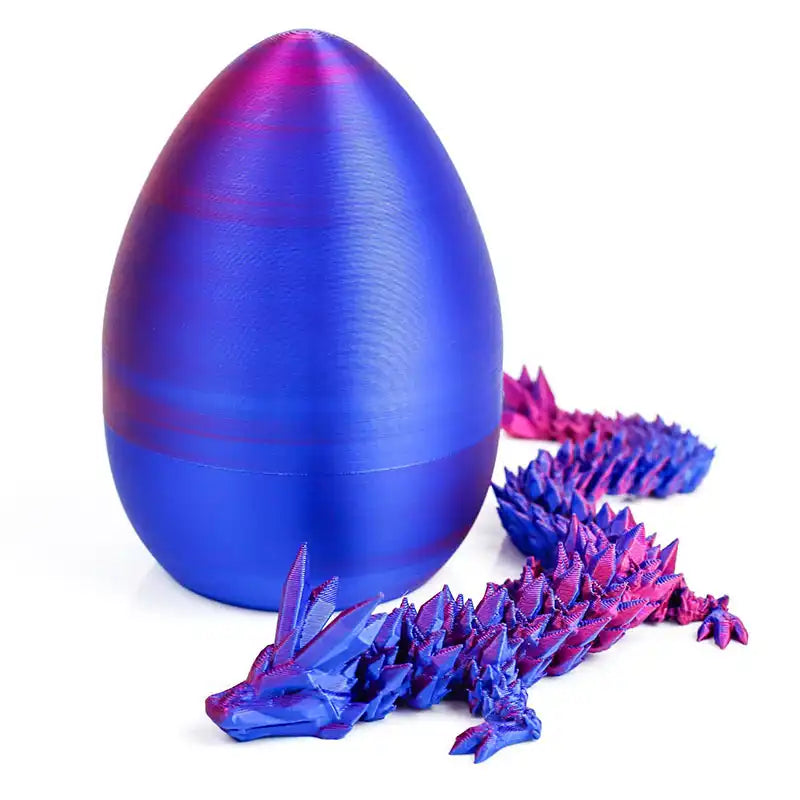 3D Printed Mystical Dragon Egg Crystals