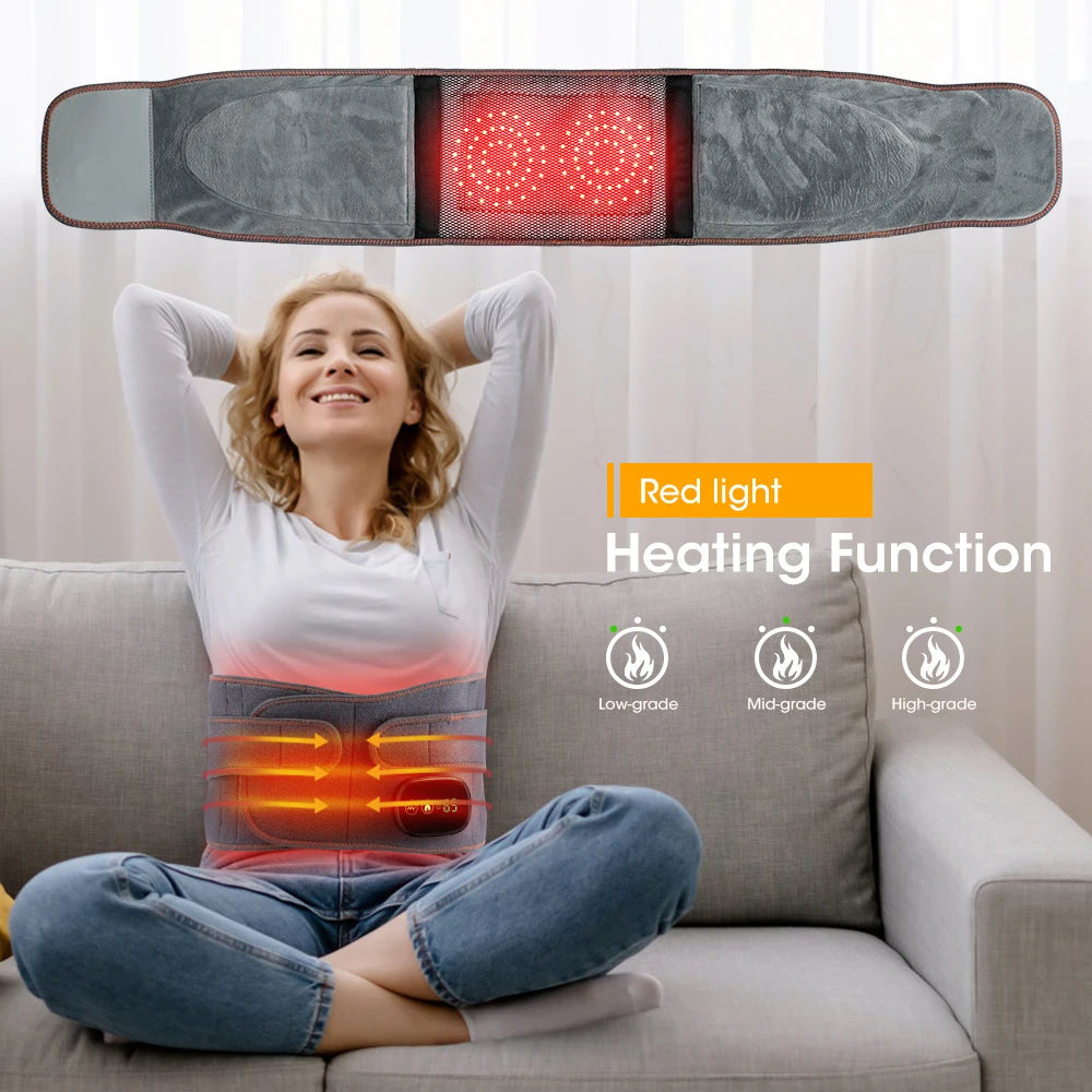 Infrared Heating Pad for Back Pain Relief & Better Blood Circulation 1005008464442183-al