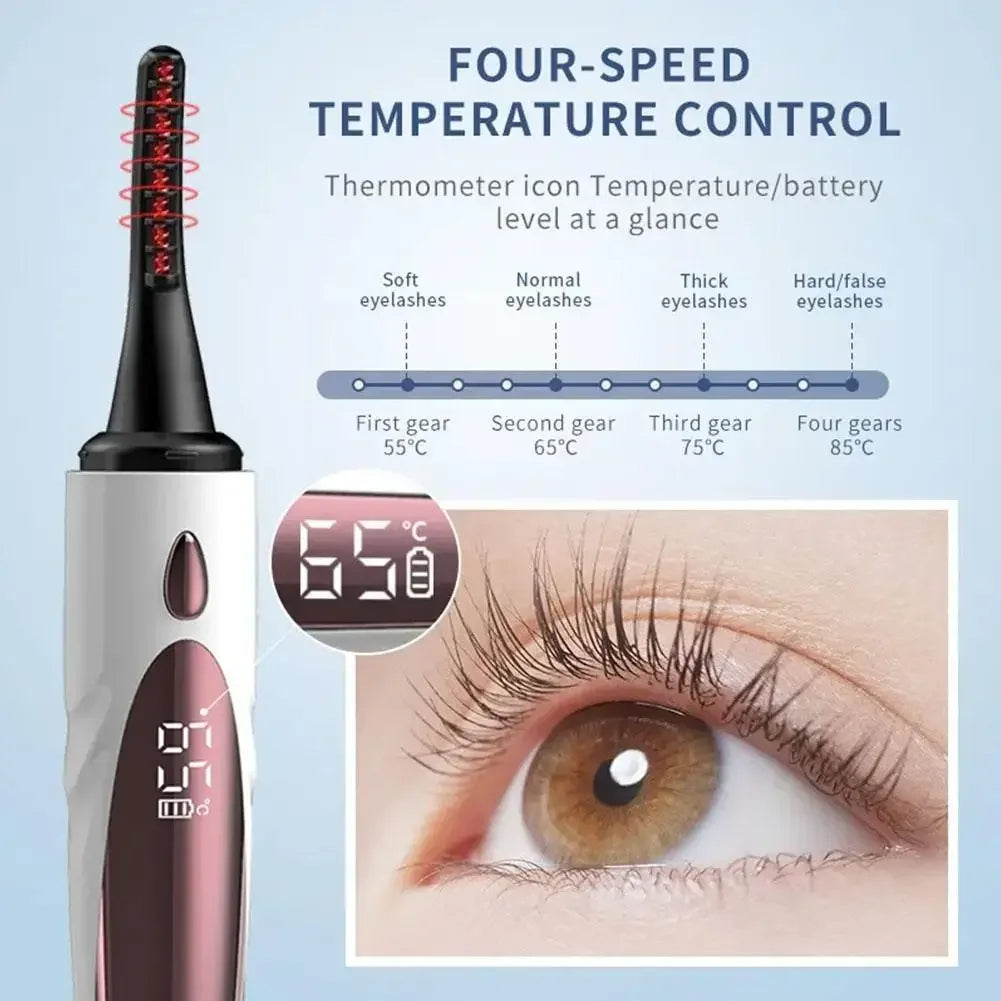4-Level Heated Curler for Natural, Long-Lasting, Safe Lash Styling 1005006884541113-al
