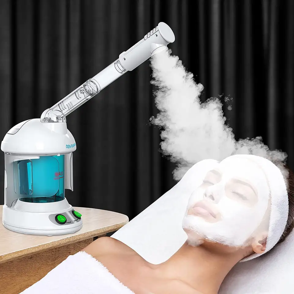 Professional Facial Steamer With Extendable 360° Rotating Arm