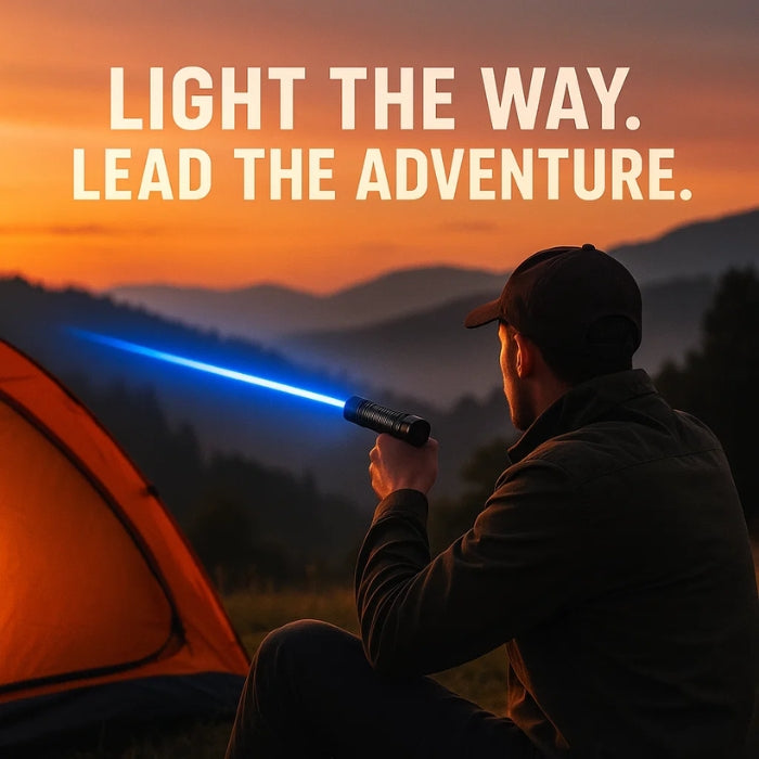 Tactical Laser Torch - High-Intensity, Waterproof & Ideal for Camping, Hiking, and Outdoor Adventures 9932749963585-1