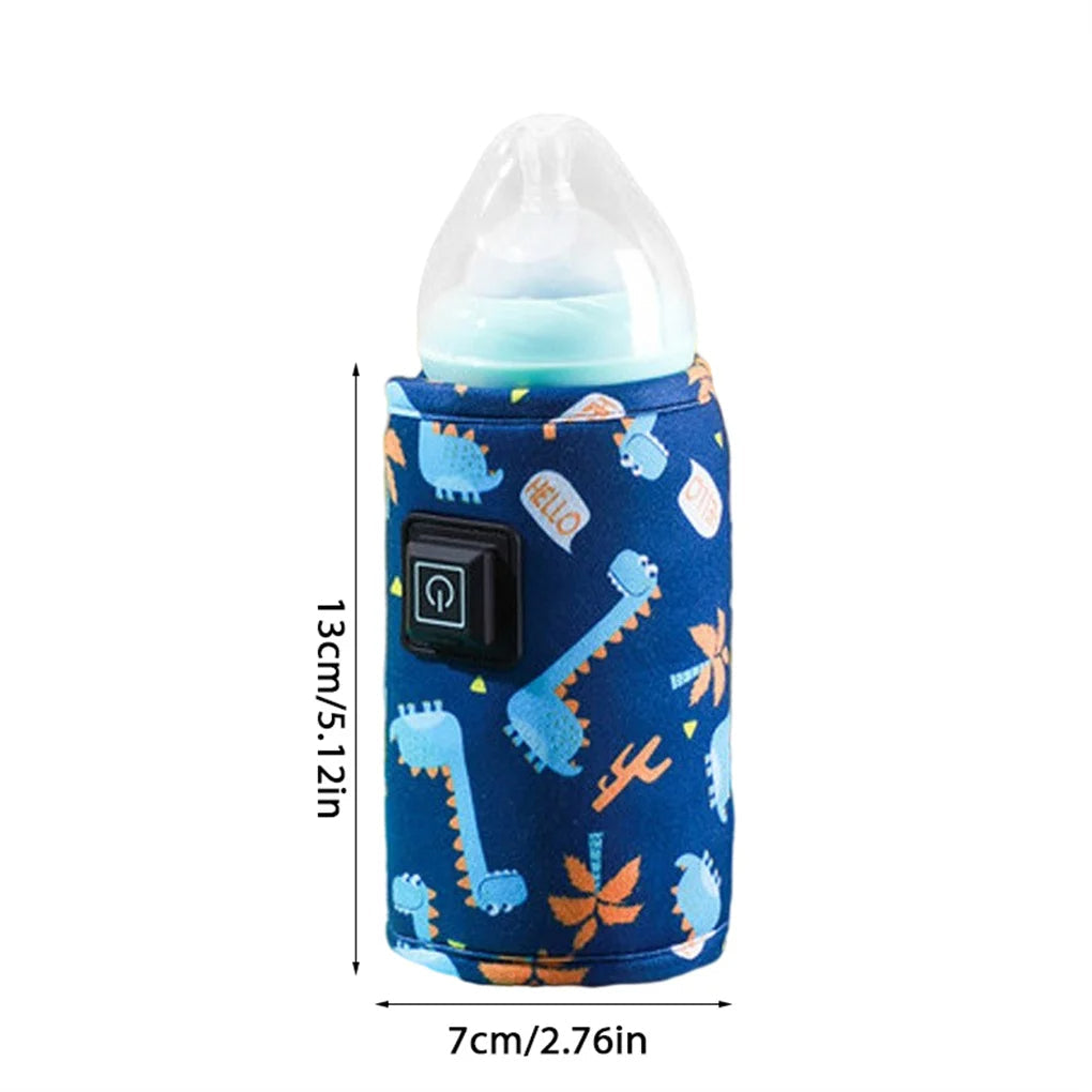 Portable Baby Bottle Warmer With Usb And Thermal Bag