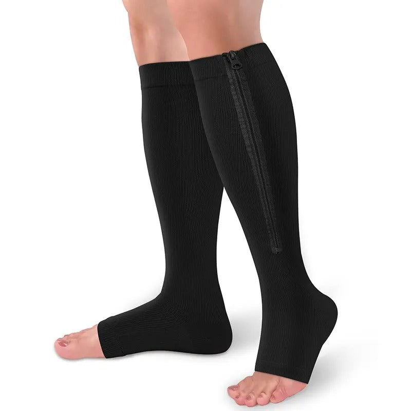 Feet Compression Zip Socks For Nurses, Joggers, And Runners