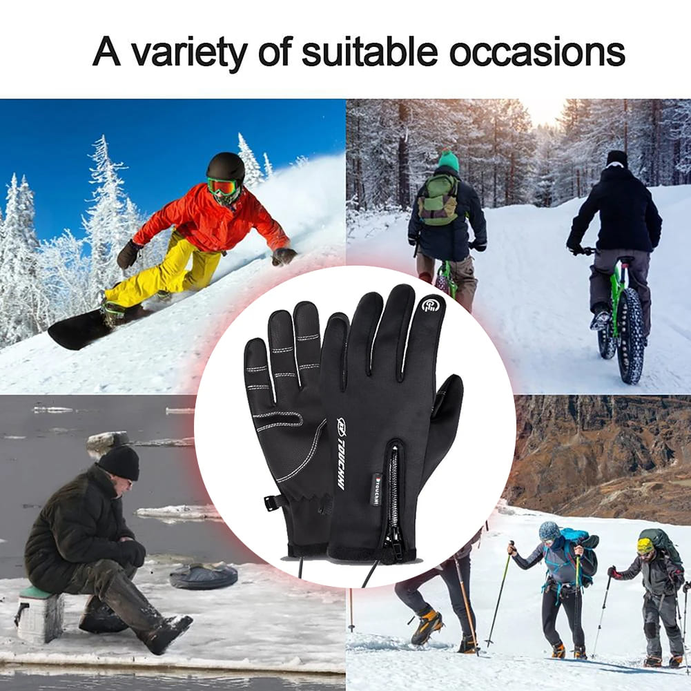 Unisex Heated Ski Gloves – USB Electric Warming Gloves 166182