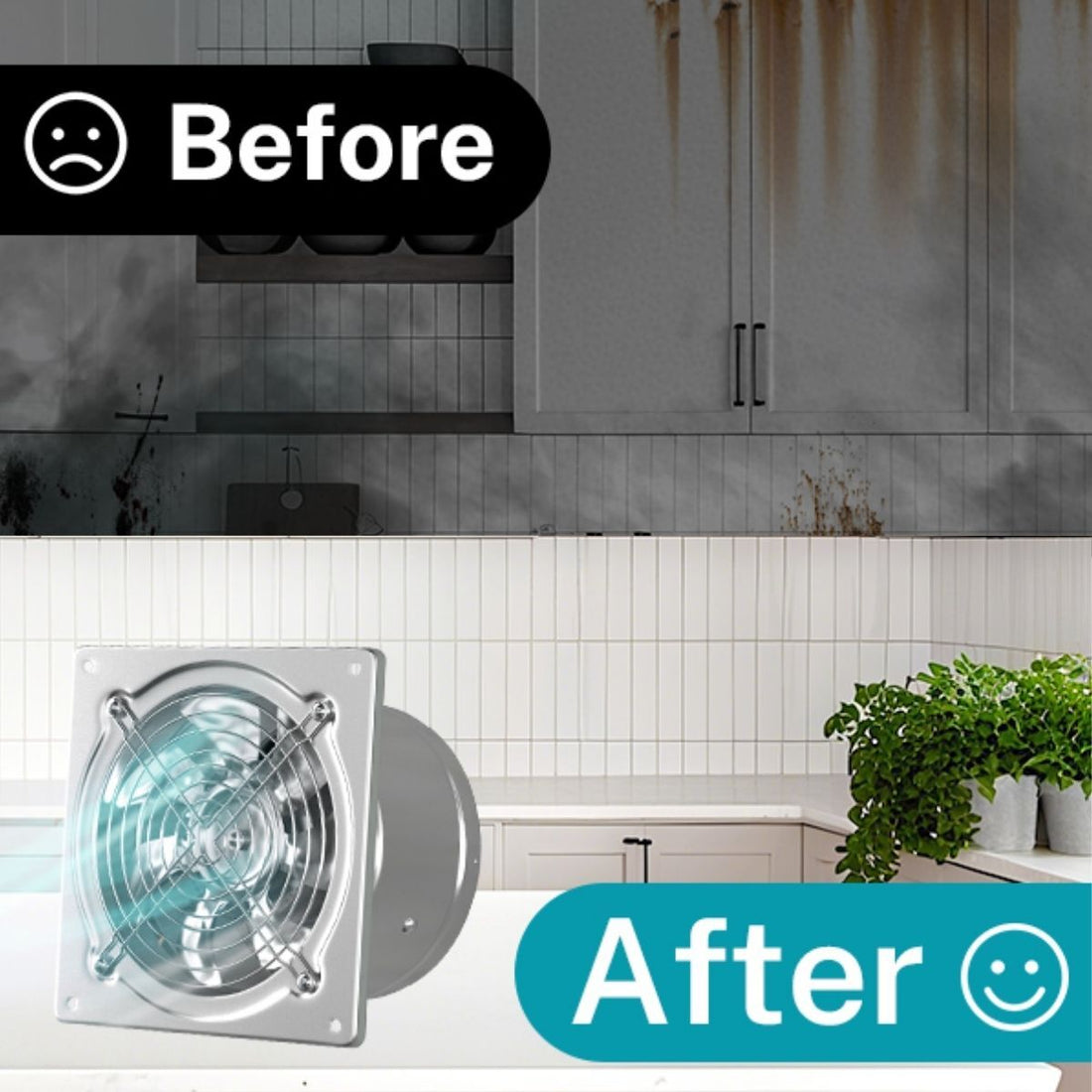 Multifunctional Powerful Mute Exhaust Fan - Ventilation Pipe Fan for Bathroom, Toilet and Kitchen 8142620557510-1