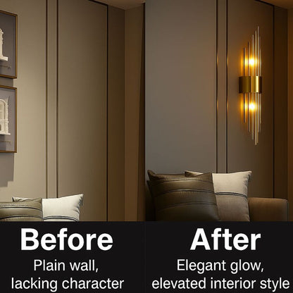 Luxuria Designer Wall Light for Bedroom – Sophisticated & Warm Atmosphere SH1751817214987861000