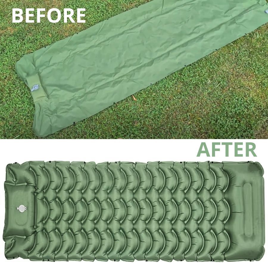 Super Thick Camping Bed with Built-In Pillow for Travel, Hiking, Climbing SH1751817214987860874