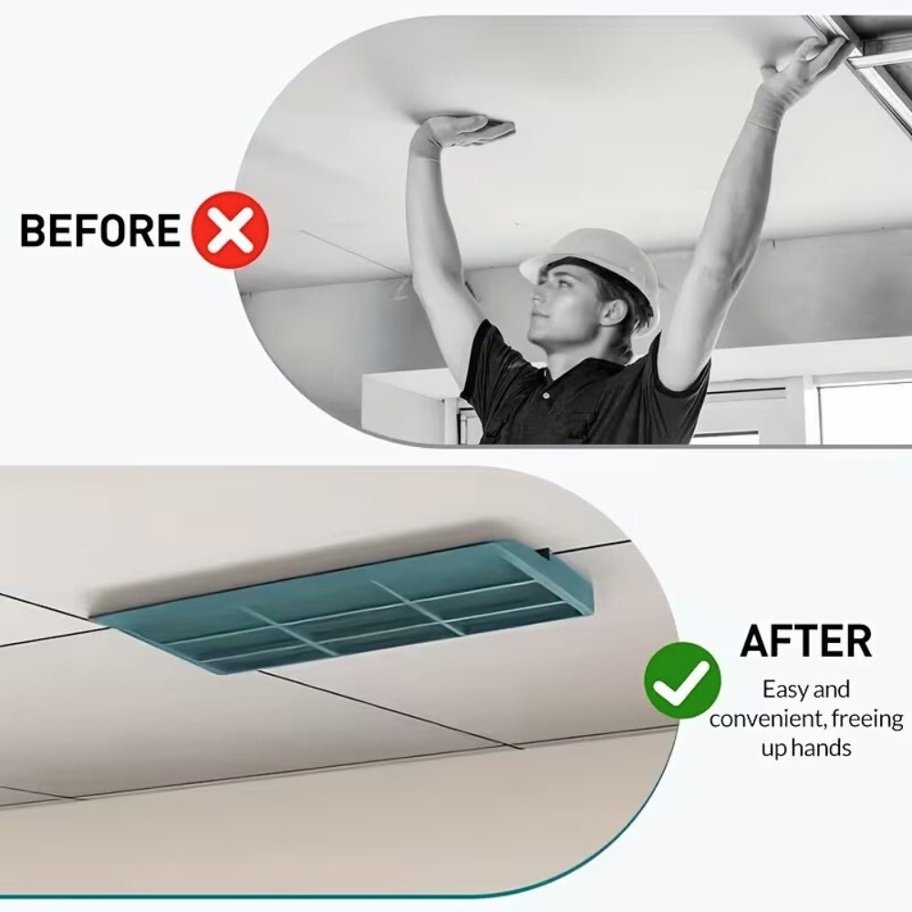 Drywall Ceiling Support Tool for One Person Plasterboard Installation 8pcs 8142395965640-spf-1