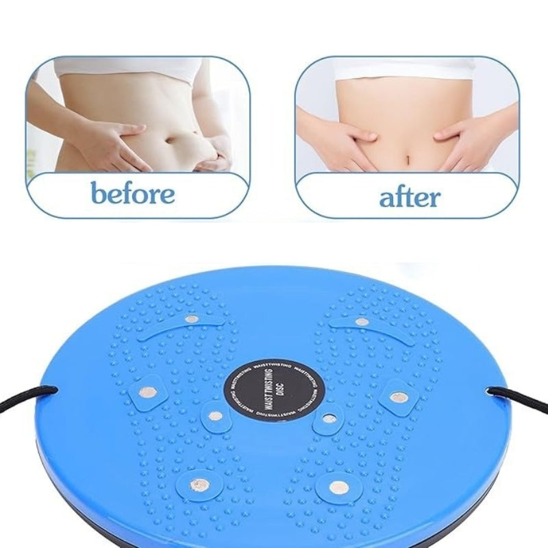 Waist Whisper Twisting Disc Pro - Magnetic Massage Balance Board for Core Strength & Waist Training at Home 9975745249601-1