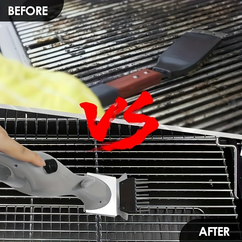 BBQ Steam Cleaning Brush | Ergonomic, Dishwasher Safe & Chemical-Free for Effortless Grill Cleaning 9945608880449-1