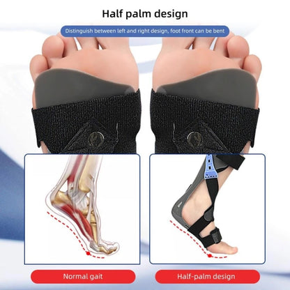 Adjustable AFO Foot Drop Brace – Ankle Orthosis Splint for Walking, Stroke Recovery & Sleeping Foot Support with Shoes