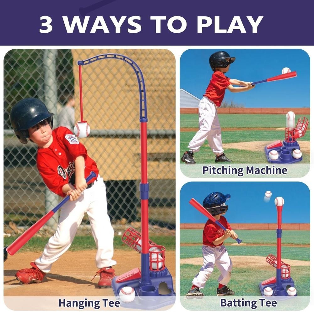 Complete Training Equipment Including Bat Ball Glove For Outdoor Sports Practice 5Y+ 11534461010188-1