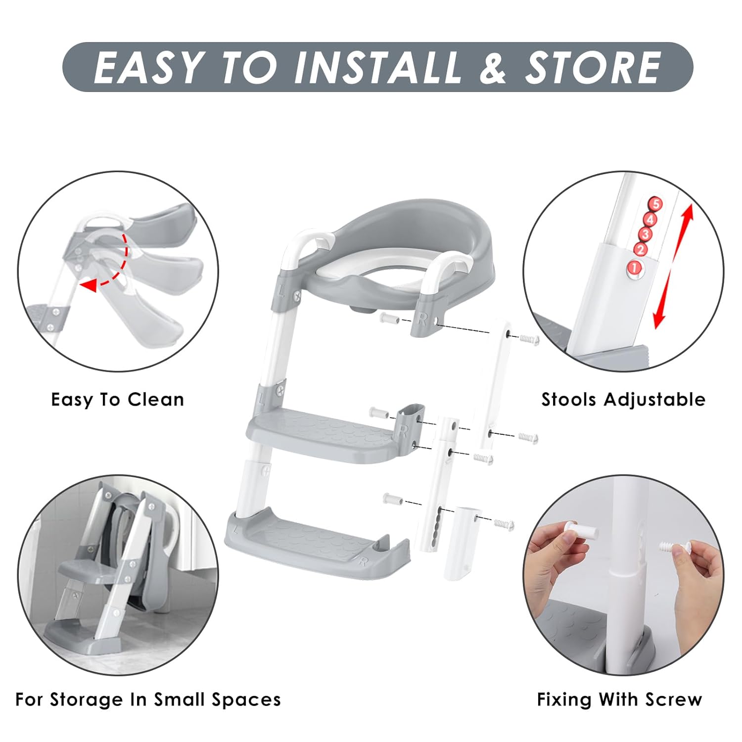 Toddler Potty Training Seat for Stress Free Bathroom Moments 14988200313158-1