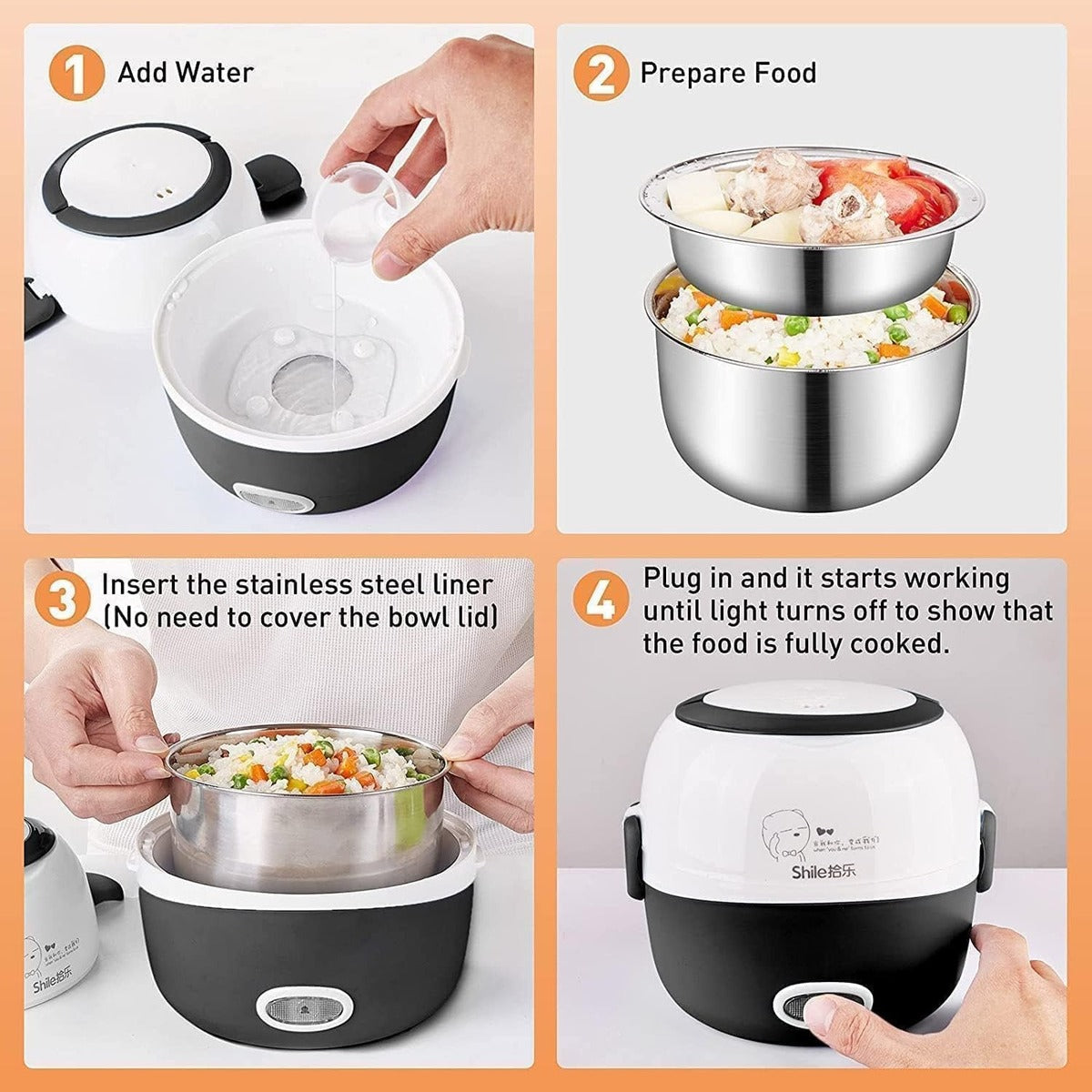 Portable Electric Hot Pot Cooker 7222922903750-1