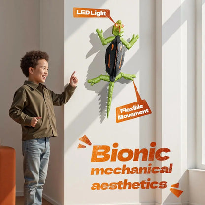 Gecko Climber – Cool & Exciting – Chameleon Robot - Remote Control Gecko that Climbs Glass & Smooth Walls BBO-017660