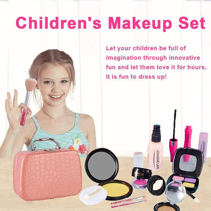 Kid’s Premium Makeup Kit – 22-Piece Set with Stylish Makeup Bag 9657413337411-1
