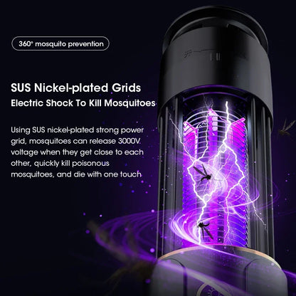 Mosquito Trap Lamp – Lightweight Usb-Rechargeable With Dual Light Modes 15105909031296-1