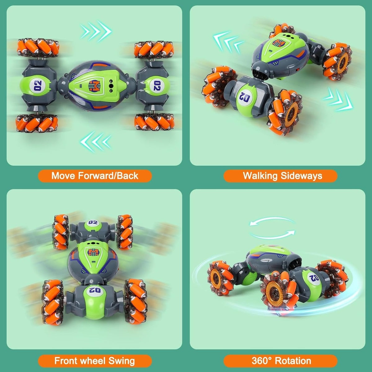 Gesture Control Stunt Car Toy for Tricks and Fun 8450985230549-1