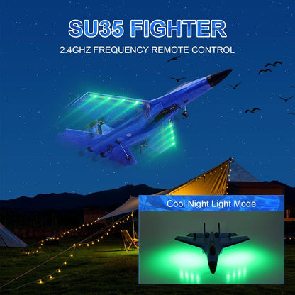 Remote Control Unbreakable Glider Plane 6849904574564-1
