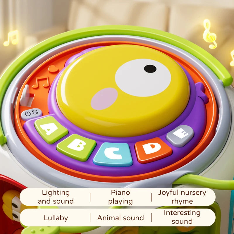 Interactive Musical Learning Activity Cube For Toddlers 15694856913245-1