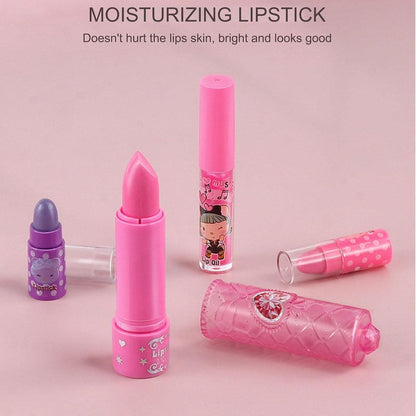 Glamour Beauty Kit - Washable Make-Up Kit For Children With Bag 10206867030280-1