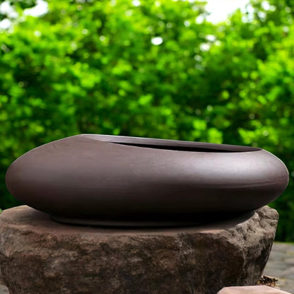 Large-Caliber Ceramic Flowerpot For Office And Balcony (only Flowerpot) 14815629082950-1