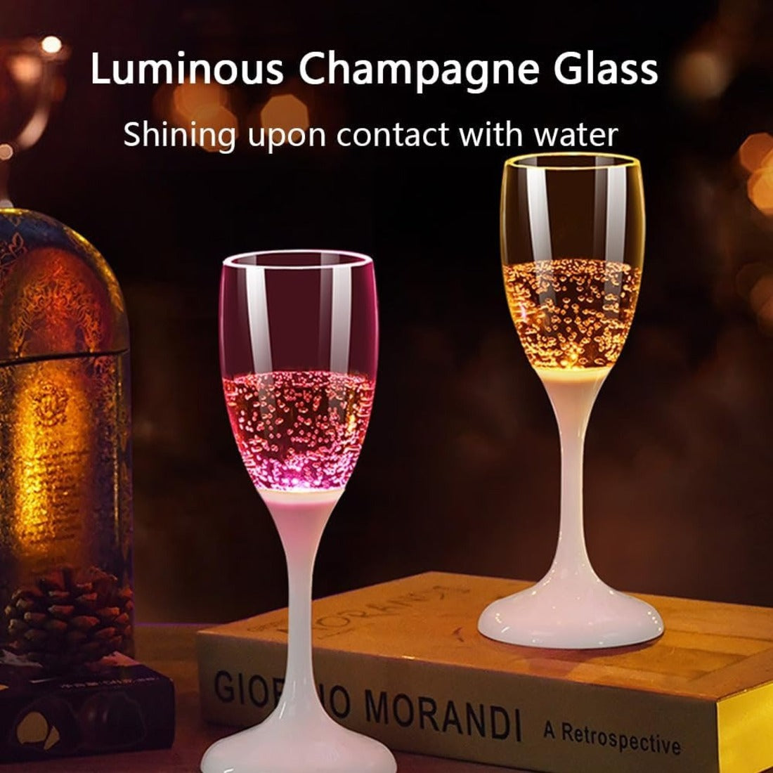 LED Wine Glasses | Light-Up Drinkware with 6 Colors | Liquid-Activated | Reusable Party Cups 4–8oz 15146748510534-1