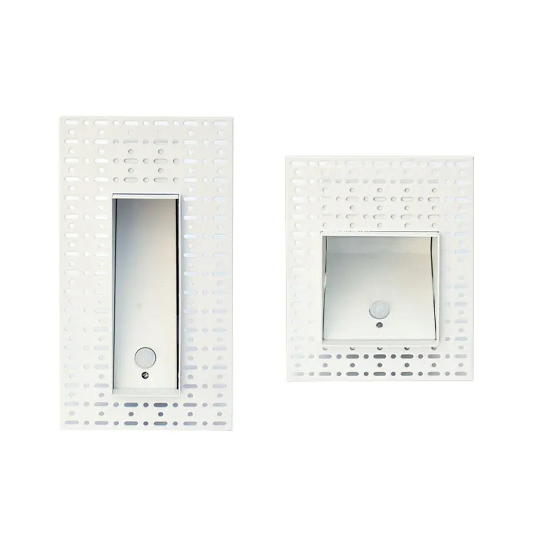 Led Embedded Wall Lamp With Pir Motion Sensor – 3W White & Black Staircase Footlight For Aisle, Corridor, And Home Lighting 14962032640324-1