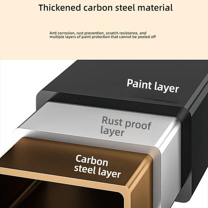 Adjustable Heavy Duty Kitchen Pot Pan Lid Organizer Rack