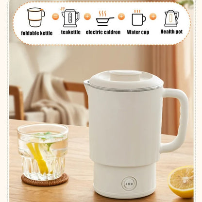 Compact Travel Folding Electric Kettle For Quick Water Boiling 800ml 8671761203338-1