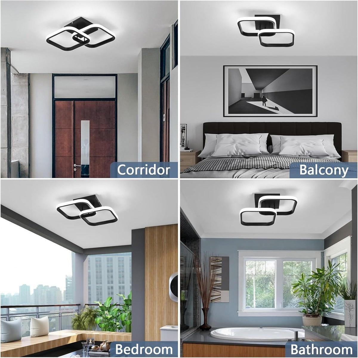 LED Ceiling Light – Compact Round Design for Focused Illumination 9578867097942-1