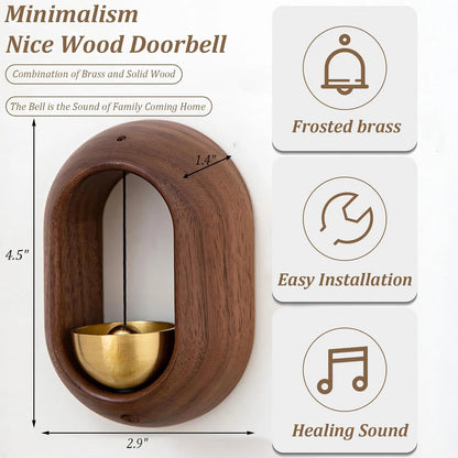 Aura Doorbell – Handmade Wooden Chime SH1751817214987860700