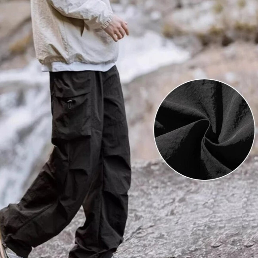 Men's Water-Resistant Cargo Pants - Outdoor & Hiking Gear SH1751817214987860700