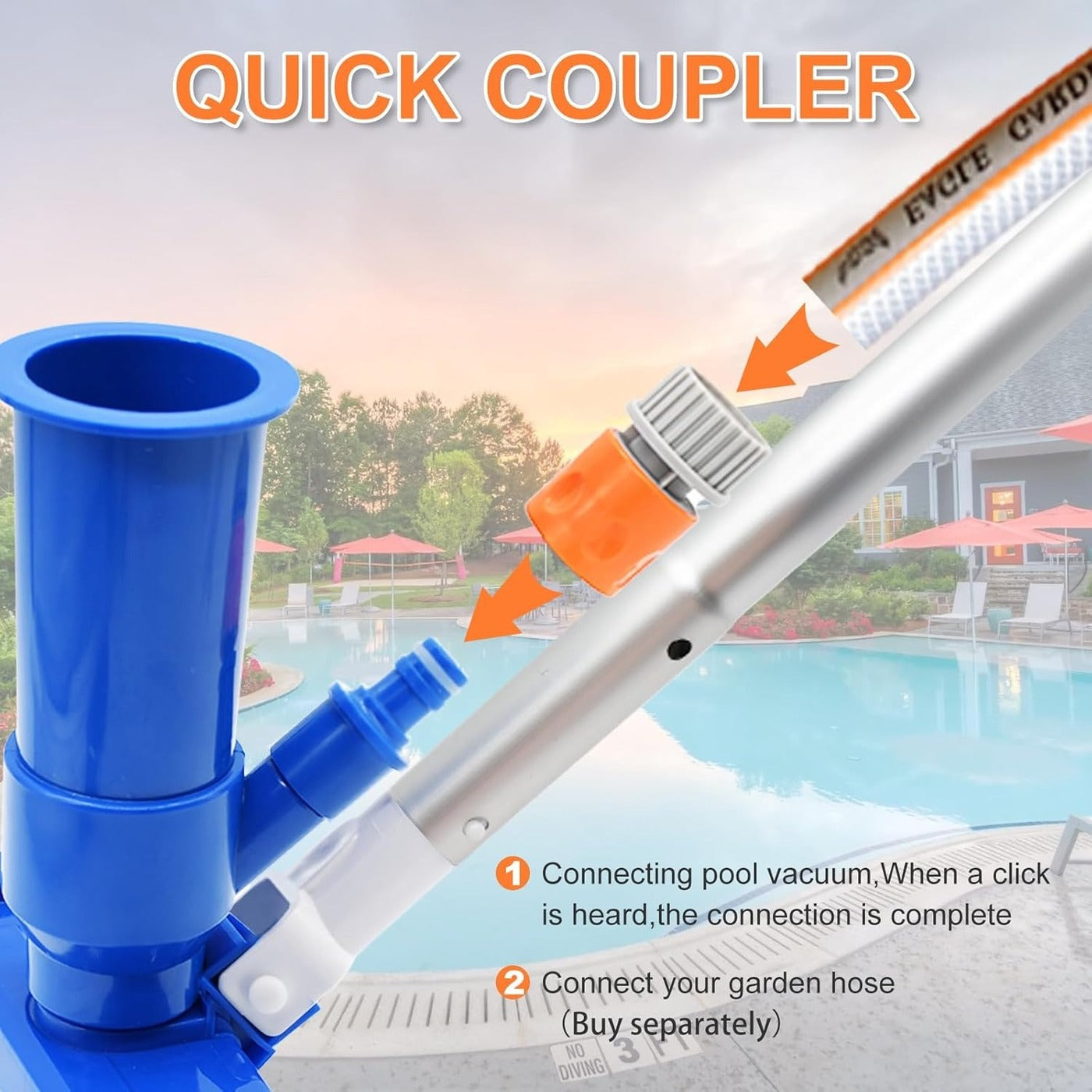 Aquavac – Chemical-Free Pool Vacuum Cleaner With Powerful Hose Suction For Leaves, Dirt & Debris 10128619110678-1