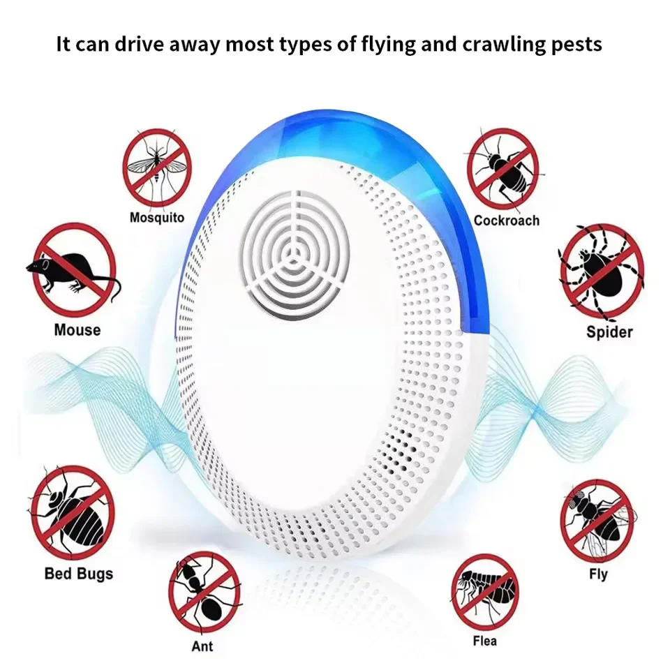 Ultrasonic Pest Repeller For Indoor Insect Rodent And Mosquito Control 6851475636324-1