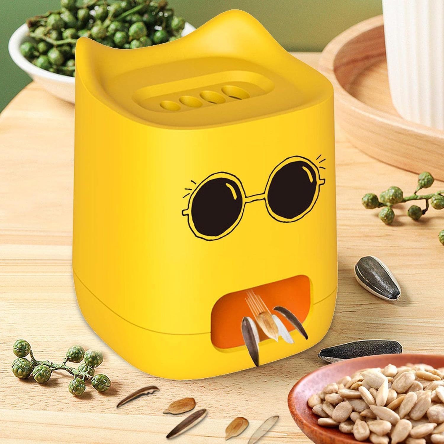 Automatic Sunflower Peeler For Kid, Melon Seed Peeler, Electric Melon Seed Sheller Opener, Foure Peeler Sheller Opener Machine For Sunflower Seed.(Bulk 3 Sets)