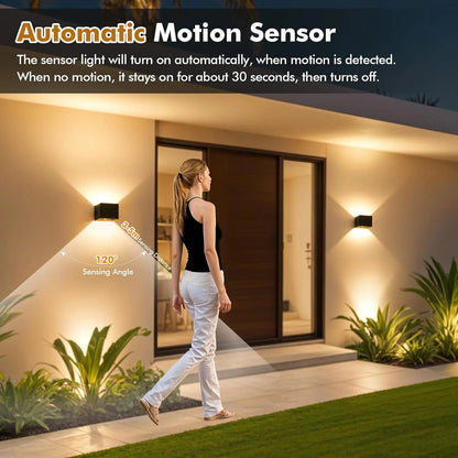 Wireless Rechargeable Wall Lamp - Adjustable Up & Down Light, USB Powered for Home Decor & Cozy Ambiance 9950225989953-1