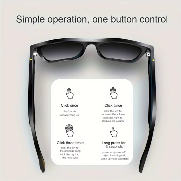 Smart Wireless Bluetooth Glasses