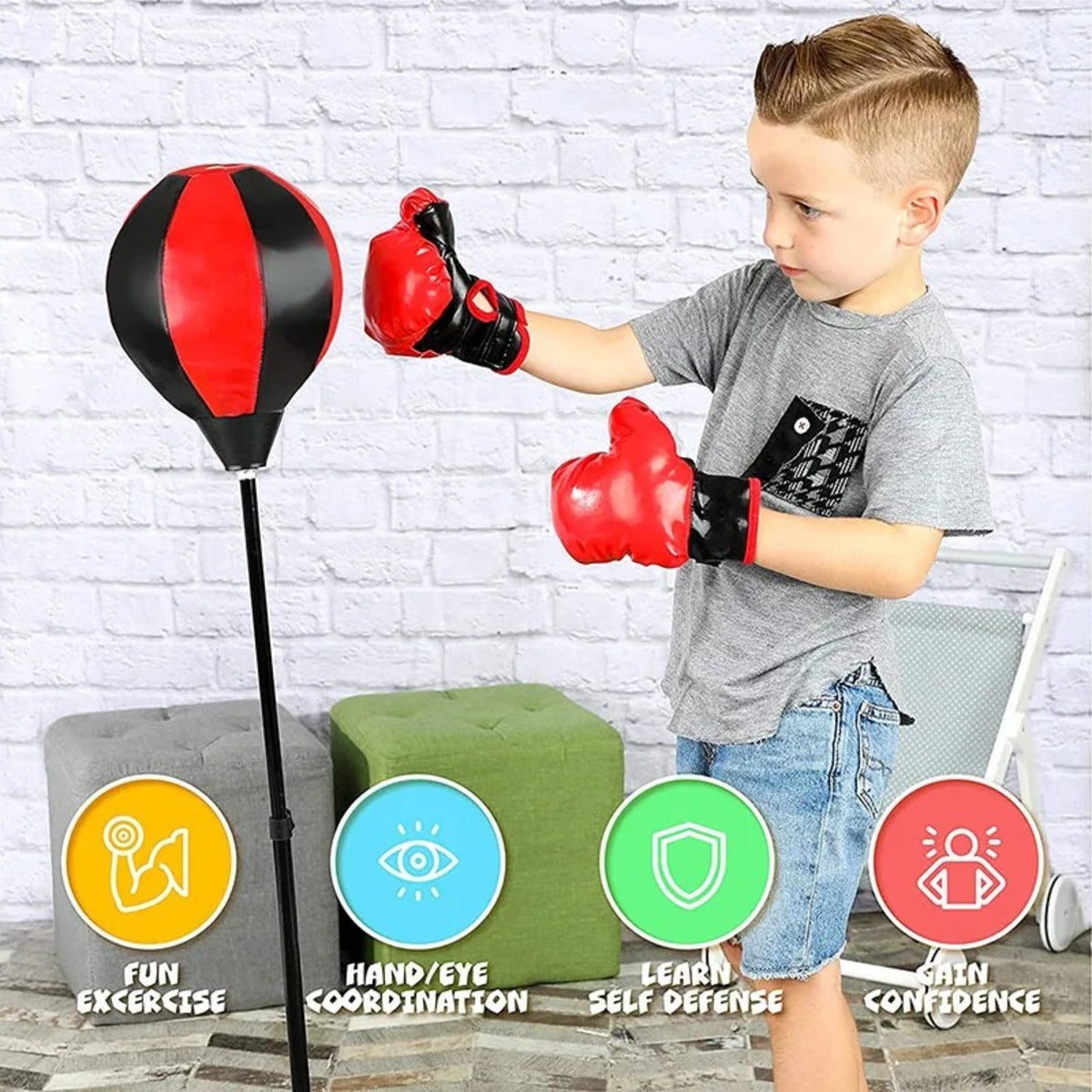 Kids Boxing Set - Adjustable for Growth 9584711237974-1