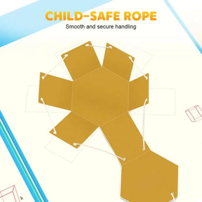 Brilliant Geometry Textbook For Children - Pull String 3d Geometry Learning Book Stereoscopic 5858306560624-V2