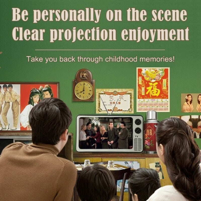 Retro Tv Phone Holder & Bluetooth Speaker 91410389-brown