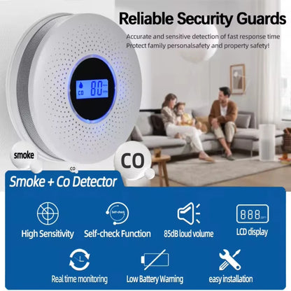 SafeAlert 2-in-1 Smoke & Carbon Monoxide Detector – Maximum Home Protection SH1751817214987860882