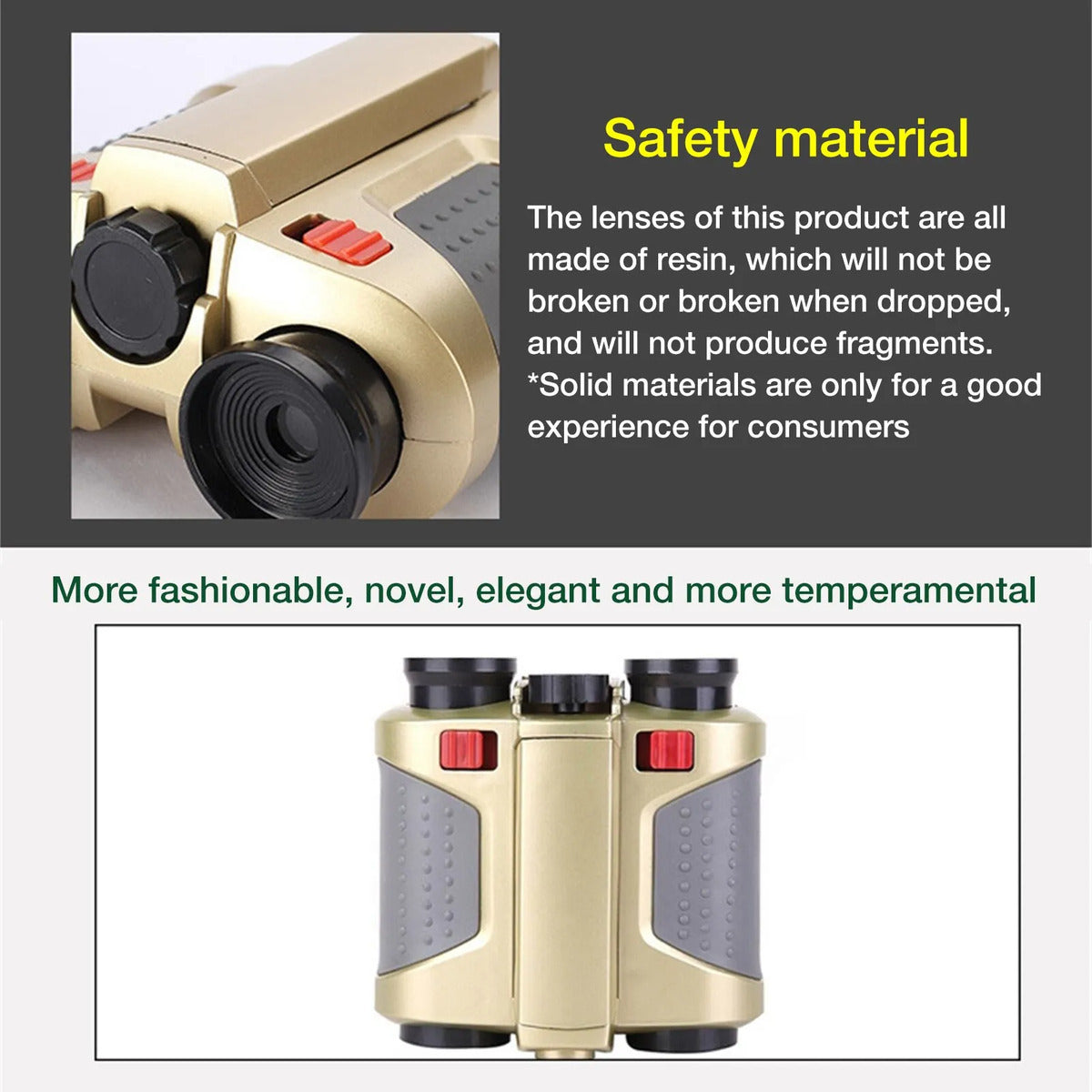 Night Vision Binoculars for Kids - Adventure Toy with Clear Viewing (4x30) SH1751817214987860791