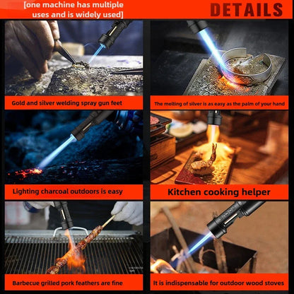 Portable Adjustable Refillable Butane Jet Lighter 8858680230125-1
