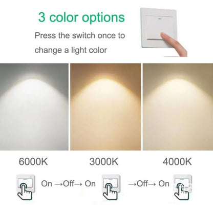 Modern Led Ceiling Light In Black & White 10476294209800-1